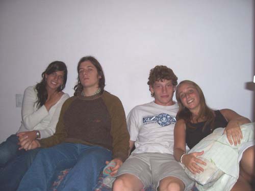 Ana, Eli, Ferto y yo